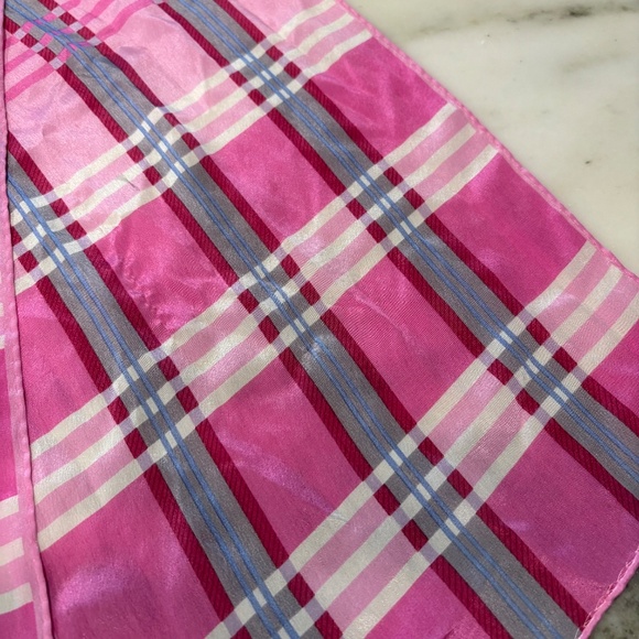 Vintage Scarves Vera Neumann, Paoli, Navy Sheer, Excellent Condition - Picture 15 of 16